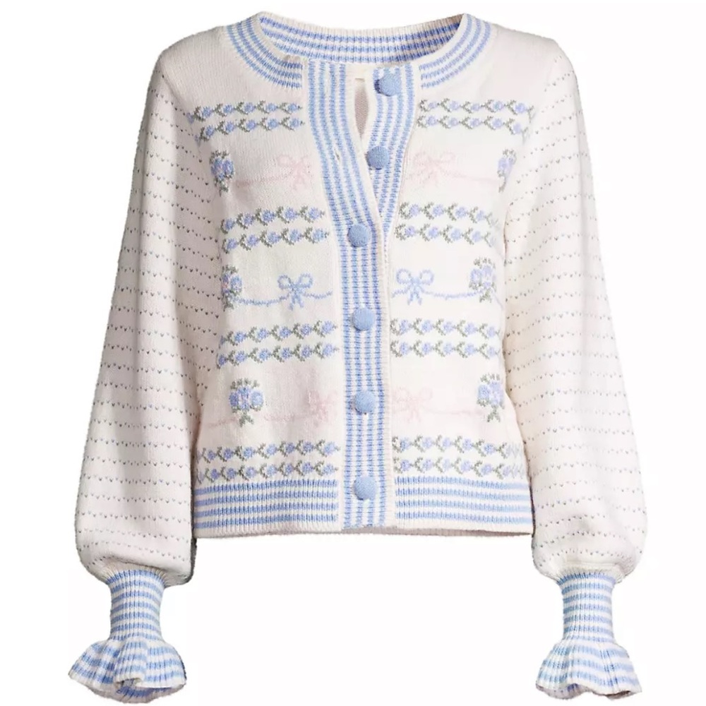 LoveShackFancy Keoni Cardigan Size L